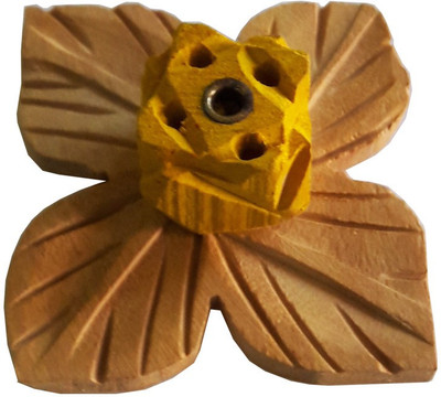 

CraftEra Wooden Incense Holder(Multicolor)