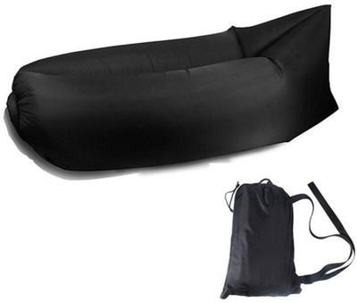 

BonZeal Instantly Inflatable Hangout Air Sofa Outdoor Sleeping Bag Inflatable Pool, Bouncer(Black)