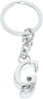 

Aura Chrome Plated Personalise Alphabet G Key Chain