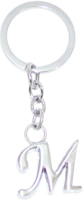 

Aura Chrome Plated Personalise Alphabet M Key Chain