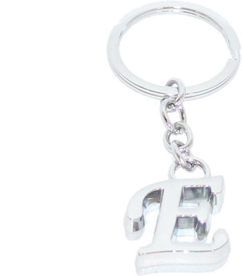 

Aura Chrome Plated Personalise Alphabet E Key Chain