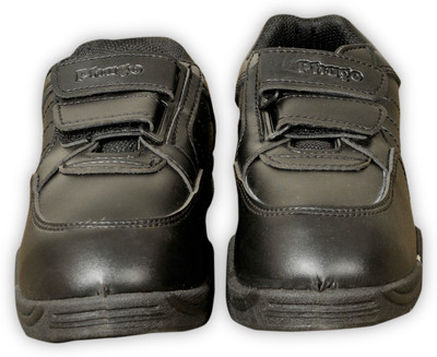 

6Four shoes Boys Strap Formal Boots(Black