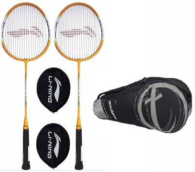 

Li-Ning XP Smash 710 2PC ,1 Single Compartment Triumph KB-302 Black/Grey Badminton Bag Combo Badminton Kit