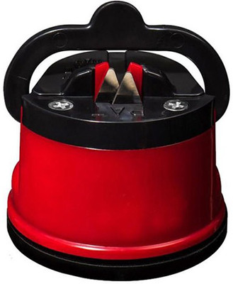 Gadget Hero's Portable Suction Pad With Blade Knife Sharpening Steel(Plastic) available at flipkart for Rs.283