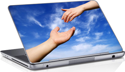 

Sai Enterprises almost-touching-hands vinyl Laptop Decal 15.6