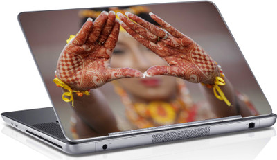 

Sai Enterprises Mehndi vinyl Laptop Decal 15.6