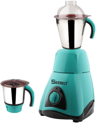 

Sunmeet New_MG16-400MA 600 W Mixer Grinder(Green, 2 Jars)
