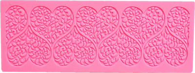 

Futaba Heart flower lace - Cup Fondant Decoration Mould(Pack of 1)