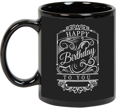 

Awesum Happy Birthday Specially For Lovable Ceramic Mug(350), Black