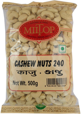 

MilTop W240 Cashews(500 g, Pouch)