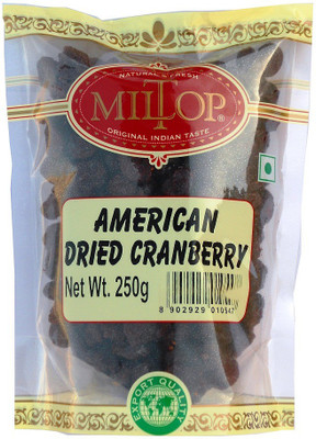 

MilTop Dried Cranberry Cranberries(250 g, Pouch)