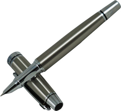 

Auteur Elegant Gun Metal slim Nib Fountain Pen