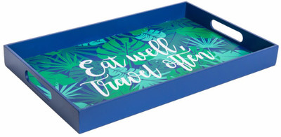 

Chumbak Eat Well & Travel Often Tray