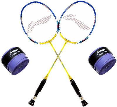 

Li-Ning Li-Ning XP 60 II 2PC Badminton Racquet + 2PC GP 20 Grip Combo Multicolor Strung Badminton Racquet(S2, 86 g)