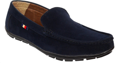 

AK traders I shoes Blue color velvet loafer For Men(Blue