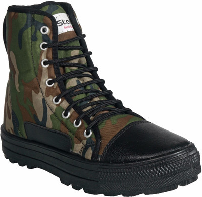 

Unistar High Ankle Boots Boots For Men(Multicolor