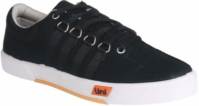 Unistar 5001 Canvas Shoes For Men(Black