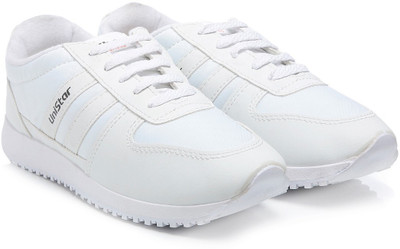 

Unistar 33 Jogging (Narrow Toe) Running Shoes For Men(White)