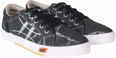 

Unistar Canvas Shoes For Men(Black