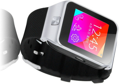 

ESTAR Smartwatch with calling function compatible with Micromax Superfone Punk A44 Silver Smartwatch(Silver Strap Regular)