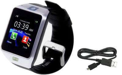 

ESTAR Smartwatch with calling function compatible with Sony Ericsson Xperia J Silver Smartwatch(Silver Strap Regular)