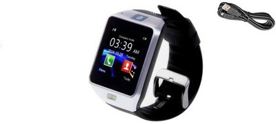 

ESTAR Smartwatch with calling function compatible with LG G3 (CDMA) Silver Smartwatch(Silver Strap Regular)