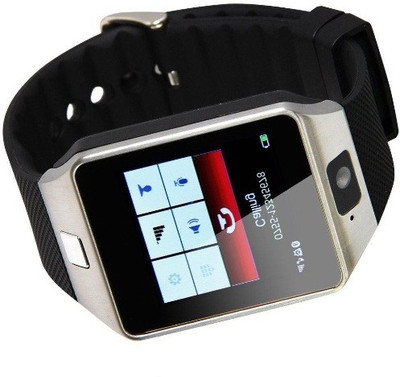 

ESTAR Smartwatch with calling function compatible with LG GT505 Silver Smartwatch(Silver Strap Regular)