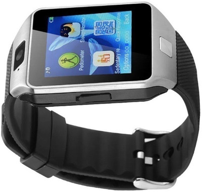 

ESTAR Smartwatch with calling function compatible with LG KB770 Silver Smartwatch(Silver Strap Regular)