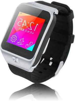 

ESTAR Smartwatch with calling function compatible with LG G3 Stylus Silver Smartwatch(Silver Strap Regular)