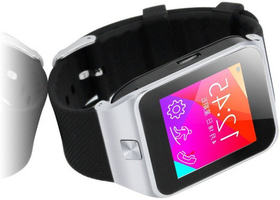 

ESTAR Smartwatch with calling function compatible with Motorola DROID Turbo Silver Smartwatch(Silver Strap Regular)