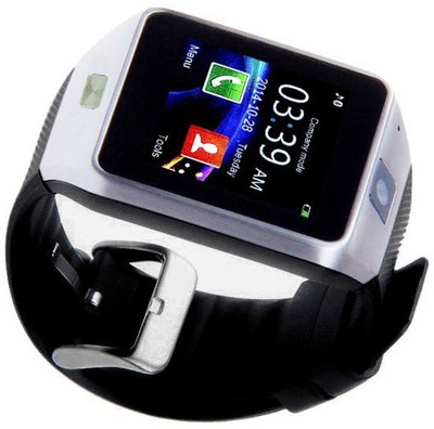 

ESTAR Smartwatch with calling function compatible with LG KS365 Silver Smartwatch(Silver Strap Regular)