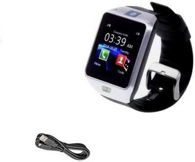 

SYL PLUS Smartwatch with calling function compatible with Meizu MX Silver Smartwatch(Silver Strap Regular)