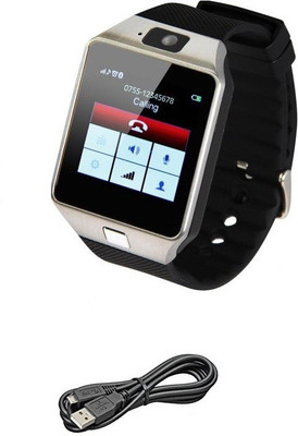 

ESTAR Smartwatch with calling function compatible with Simmtronics Xpad Fundroid Q2 Silver Smartwatch(Silver Strap Regular)