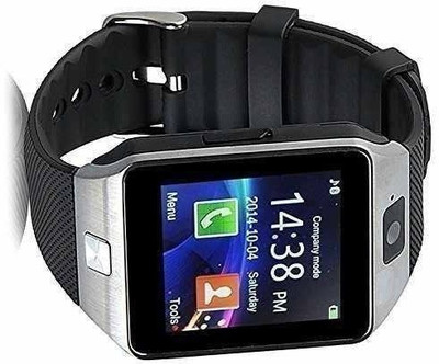

ESTAR Smartwatch with calling function compatible with Motorola Moto G 4G Silver Smartwatch(Silver Strap Regular)