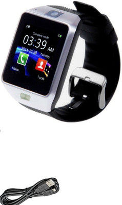 

ESTAR Smartwatch with calling function compatible with Micromax Canvas DOODLE A111 Silver Smartwatch(Silver Strap Regular)