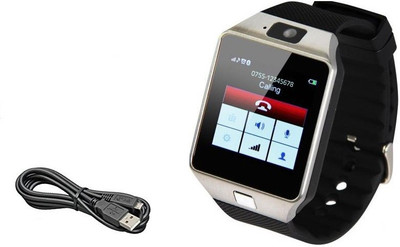 

ESTAR Smartwatch with calling function compatible with Micromax Canvas Express 4G Q413 Silver Smartwatch(Silver Strap Regular)