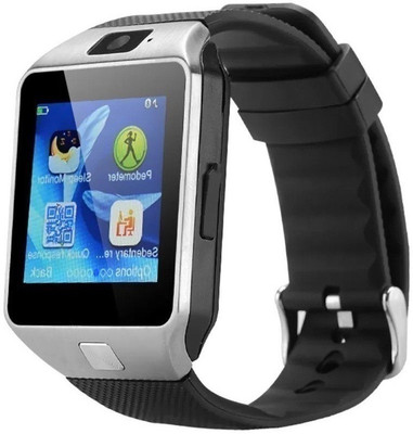 

ESTAR Smartwatch with calling function compatible with LG G4 Dual Silver Smartwatch(Silver Strap Regular)