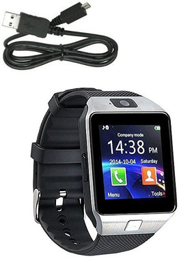 

ESTAR Smartwatch with calling function compatible with LG Optimus L1 II Tri E475 Silver Smartwatch(Black Strap Regular)