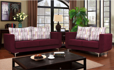 

Peachtree Fabric 3 + 2 Purple Sofa Set
