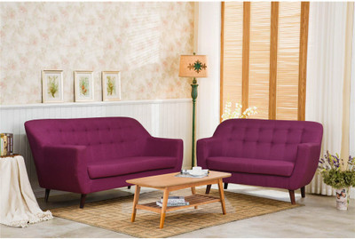 

Peachtree Fabric 3 + 2 Purple Sofa Set