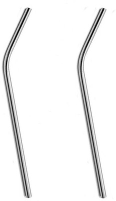 

Deal Empire Bent Drinking Straw(Silver, Pack of 2)