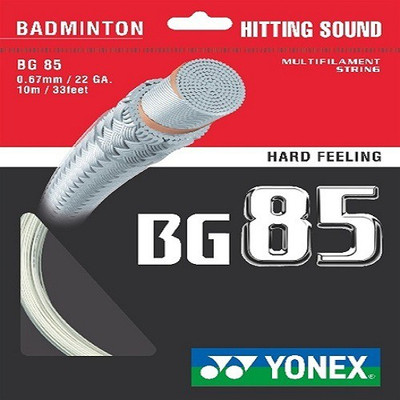 

Yonex BG 85 Badminton Strings 0.67 Badminton String - 10 m(White, Blue)
