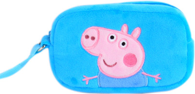 

Peppa George Pig Blue Plush Toy Wallet - 9 cm(Multicolor)