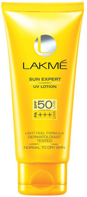 

Lakme Sun Expert Fairness UV Sunscreen Lotion - SPF 50 PA+++(100 ml)