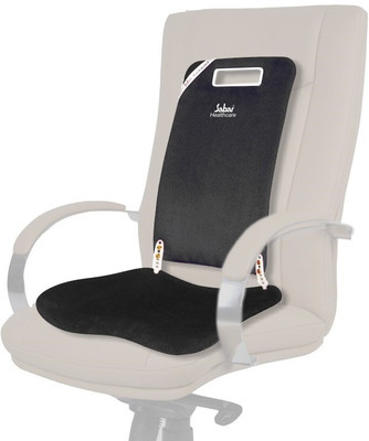 

Sabar Orthopedic & Ergonomic Back Rest Lumbar Support Seat - Backguard 3090 Back Rest Lumbar Support for Office Chair/Car Seat/Sofa Back Support (, Gray, Grey