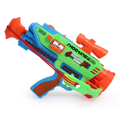 

ShopMeFast Kids Shooting Max Force Tribe Pistol Paper Soft Bullet Mechanical Gun Toys For Children(Multicolor)