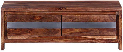 

Ringabell Plasma TV Entertainment Unit Solid Wood TV Entertainment Unit(Finish Color - Walnut)