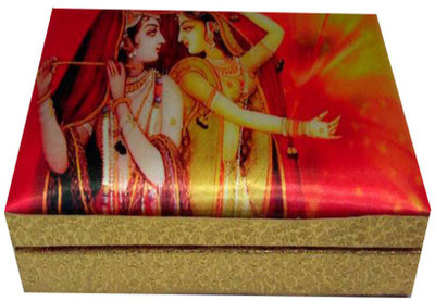

modernwalas radha krishna gaddi box wedding, engegment Vanity Box(Multicolor)