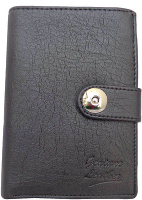 

GOOD LIFE STUFF Men Black Artificial Leather Wallet(8 Card Slots), Black-09