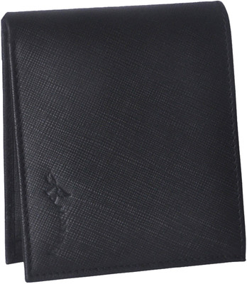 

Tamanna Men Black Genuine Leather Wallet(5 Card Slots)